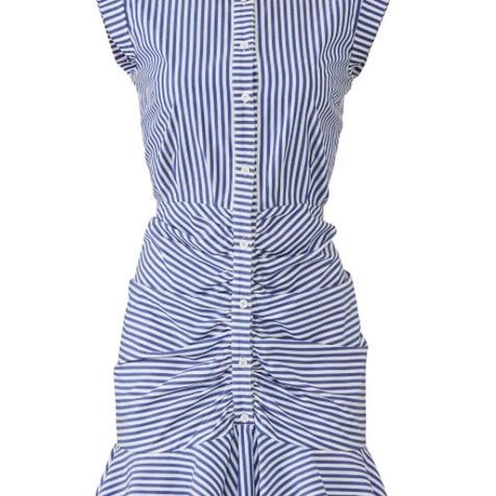 Black and white striped